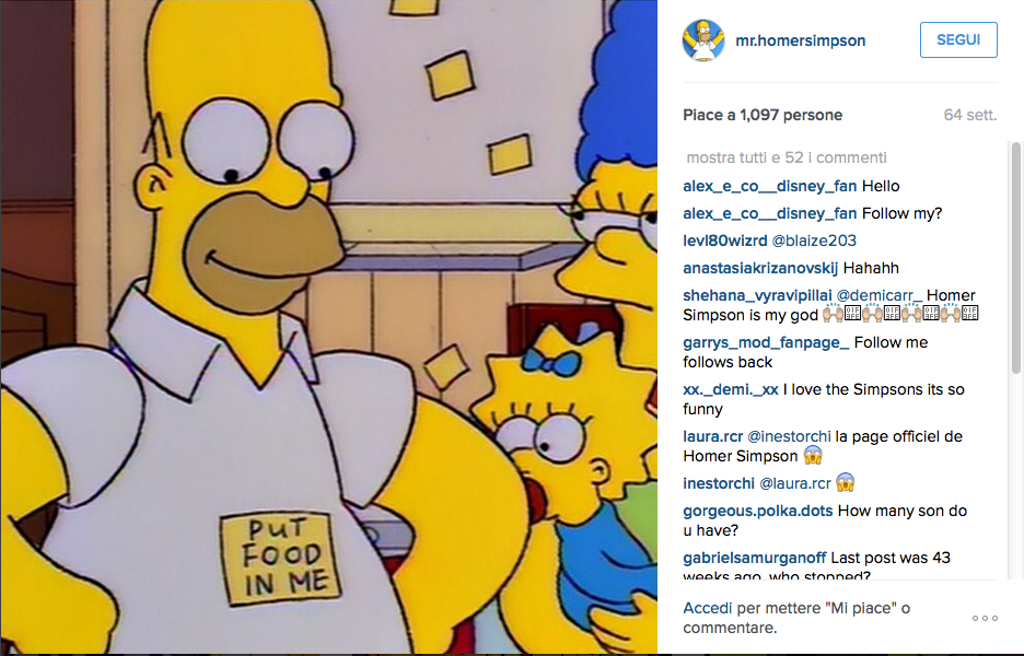 Homer Simpson risponde live alle domande dei telespettatori Homer Simpson risponde live alle domande dei telespettatori