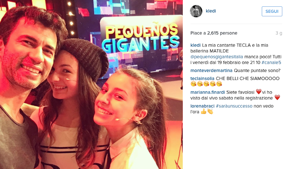 Pequeños Gigantes, al via il talent show condotto da Belén Rodriguez