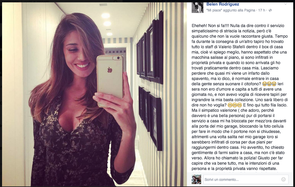 Belén: “Brava Virginia, ma non sono così stupida”