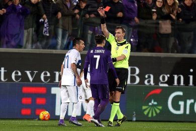 Squalifiche Serie A: 3 turni a Zarate, due giornate a Kondogbia