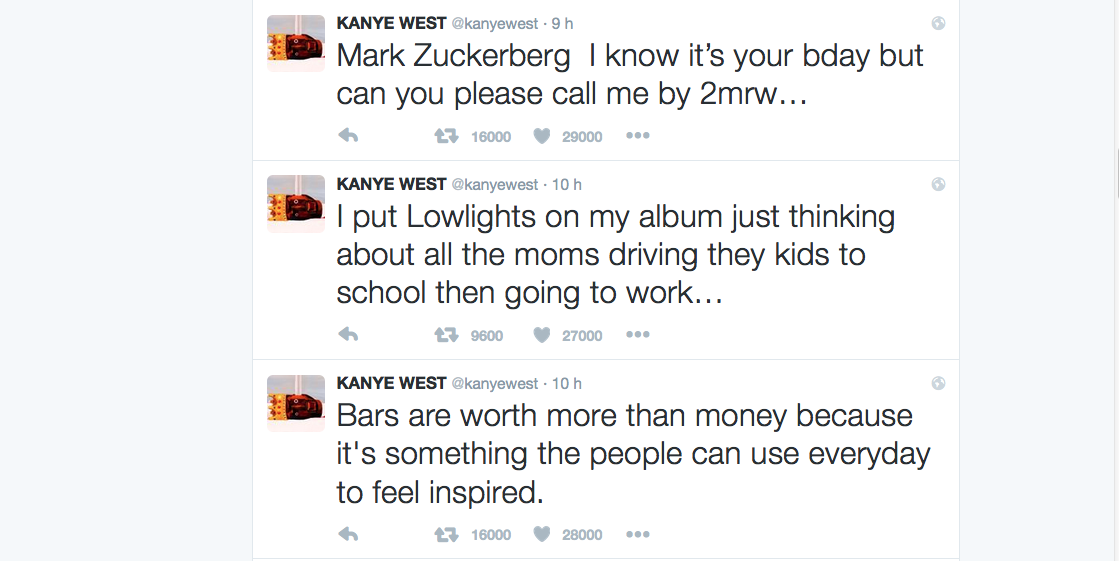 Kanye West: “Ho 53 milioni di dollari di debiti” Kanye West: “Ho 53 milioni di dollari di debiti”