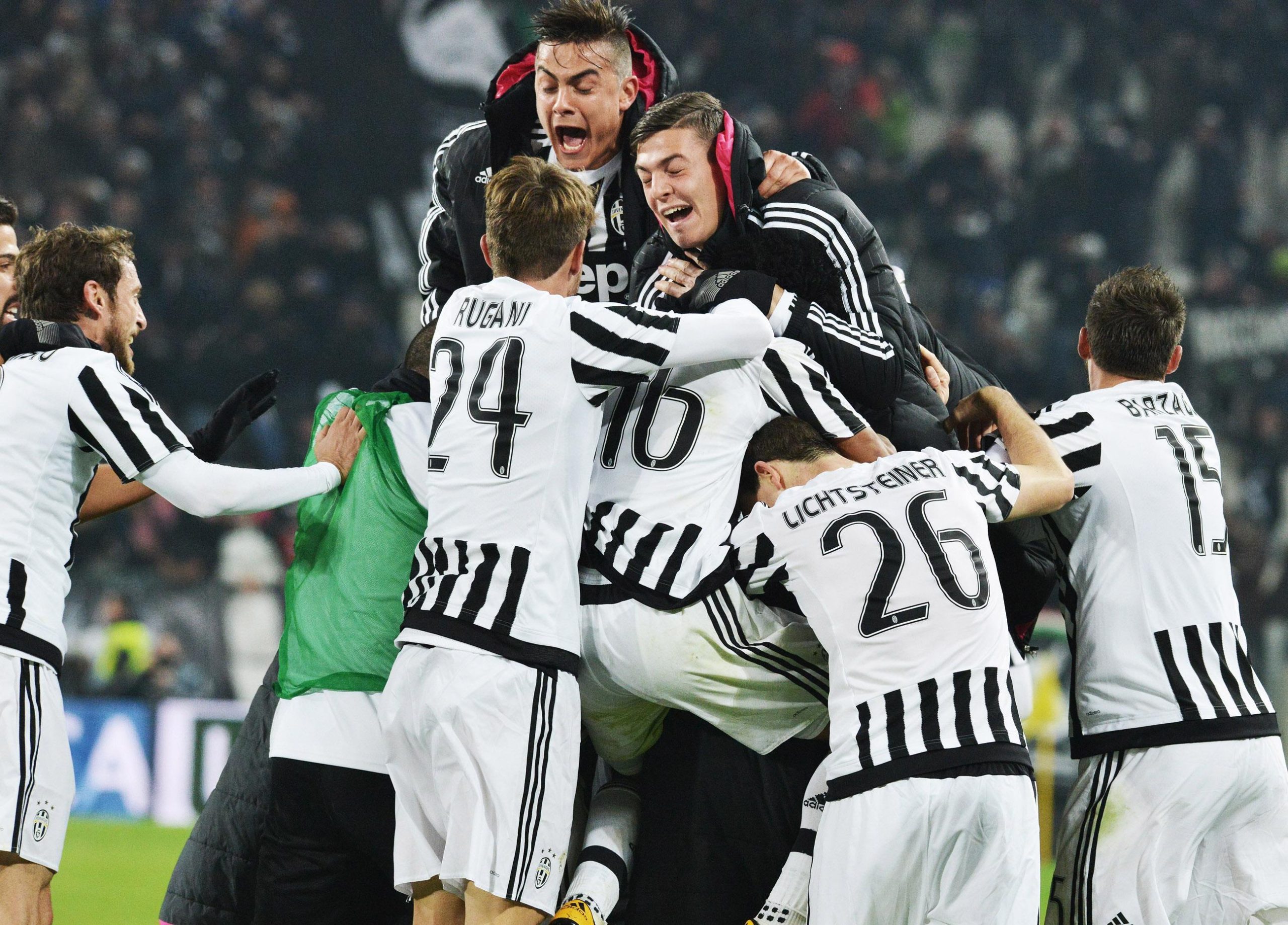 Juve, Allegri meglio di Conte: record 15 vittorie consecutive Juve, Allegri meglio di Conte: record 15 vittorie consecutive