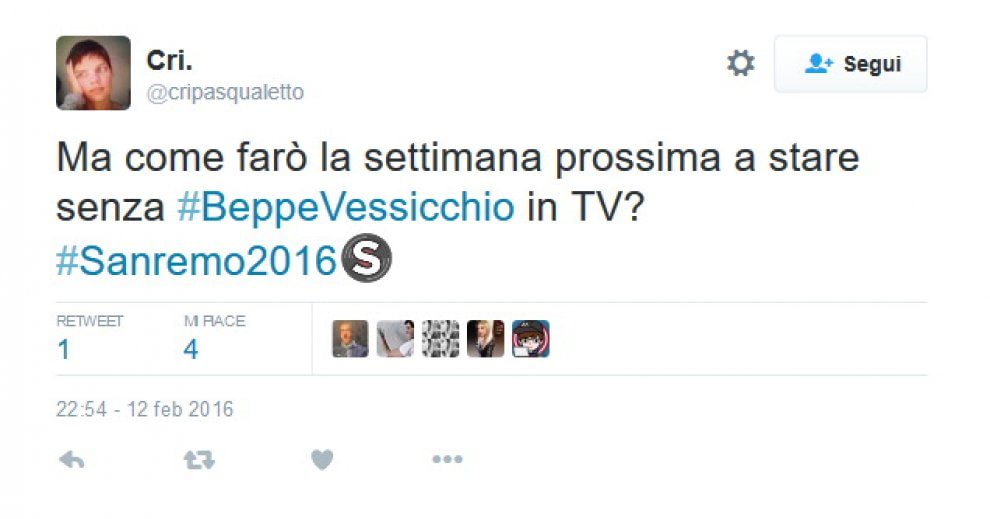 Sanremo 2016: Virginia-Belén e Valerio Scanu dominano sui social