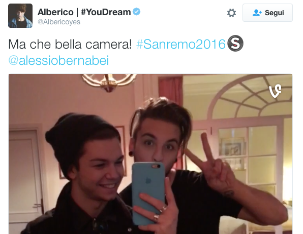 Sanremo 2016: Virginia-Belén e Valerio Scanu dominano sui social