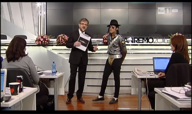 Sanremo 2016: Rocco Tanica fa infuriare i fan di Michael Jackson