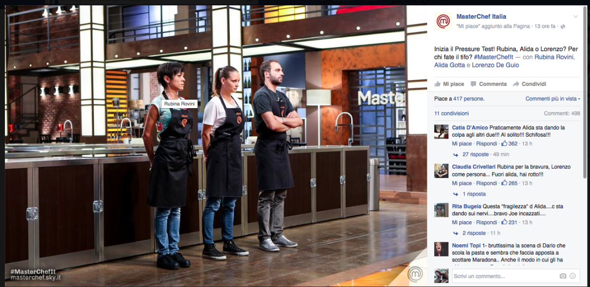 Galleria foto 'A MasterChef cedono i nervi e cadono grembiuli pesanti' - foto 3