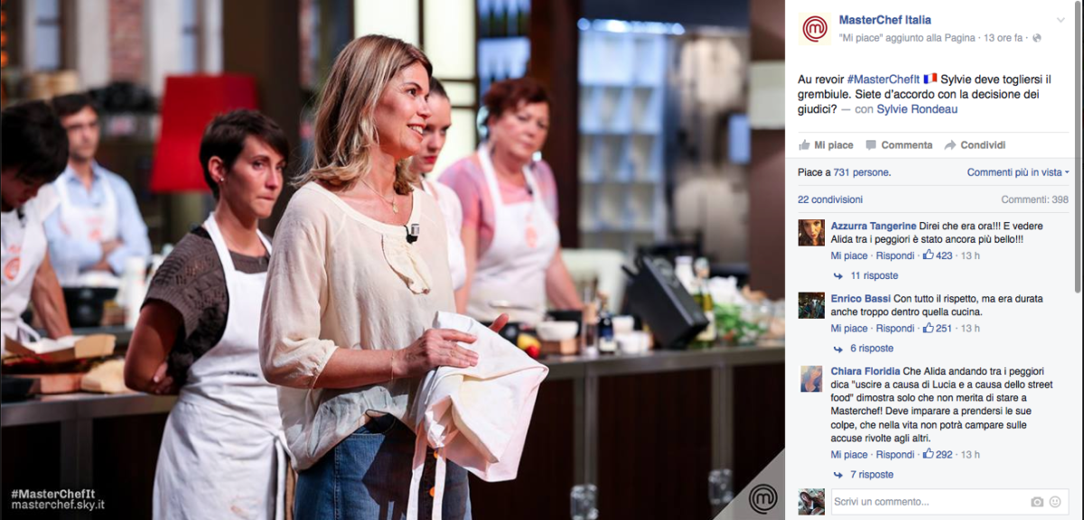 Galleria foto 'A MasterChef cedono i nervi e cadono grembiuli pesanti' - foto 5