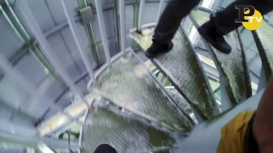 Tre russi scalano un grattacielo in Cina per un Selfie