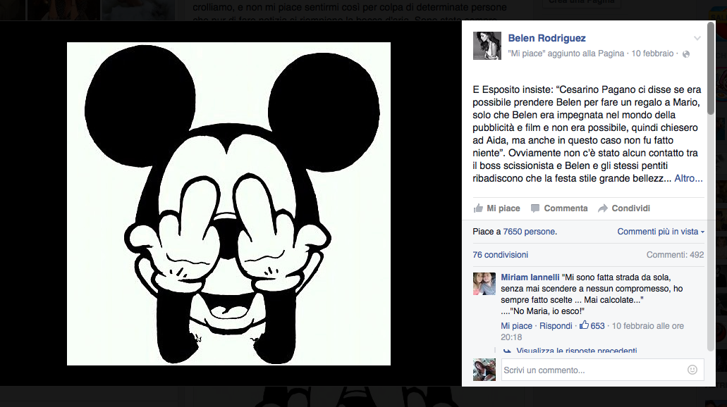 Belén Rodriguez: “Perchè tutti ce l’hanno con me?” Belén Rodriguez: “Perchè tutti ce l’hanno con me?”