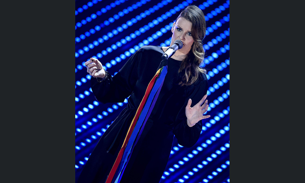 Sanremo 2016, gli artisti “rainbow” per le unioni civili – Foto Sanremo 2016, gli artisti “rainbow” per le unioni civili – Foto