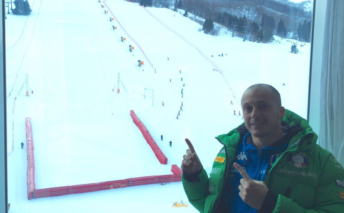 Un saluto dalle nevi del Giappone Un saluto dalle nevi del Giappone