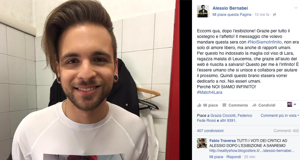 Sanremo 2016: Virginia Raffaele e Vessicchio star dei social