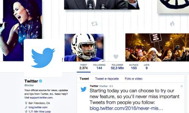 A Twitter non può bastare la timeline scelta dall’algoritmo