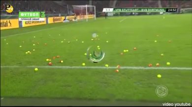 Dortmund: palline da tennis contro il caro biglietti