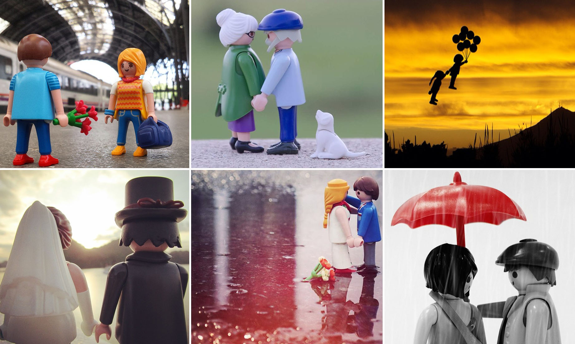 San Valentino, le coppie Playmobil su Instagram