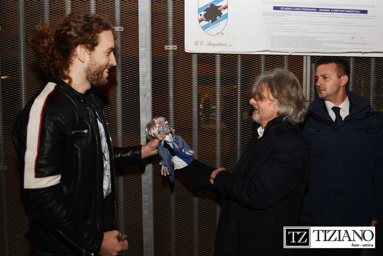 Massimo Ferrero diventa una marionetta