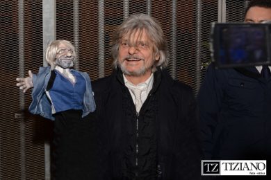 Massimo Ferrero diventa una marionetta