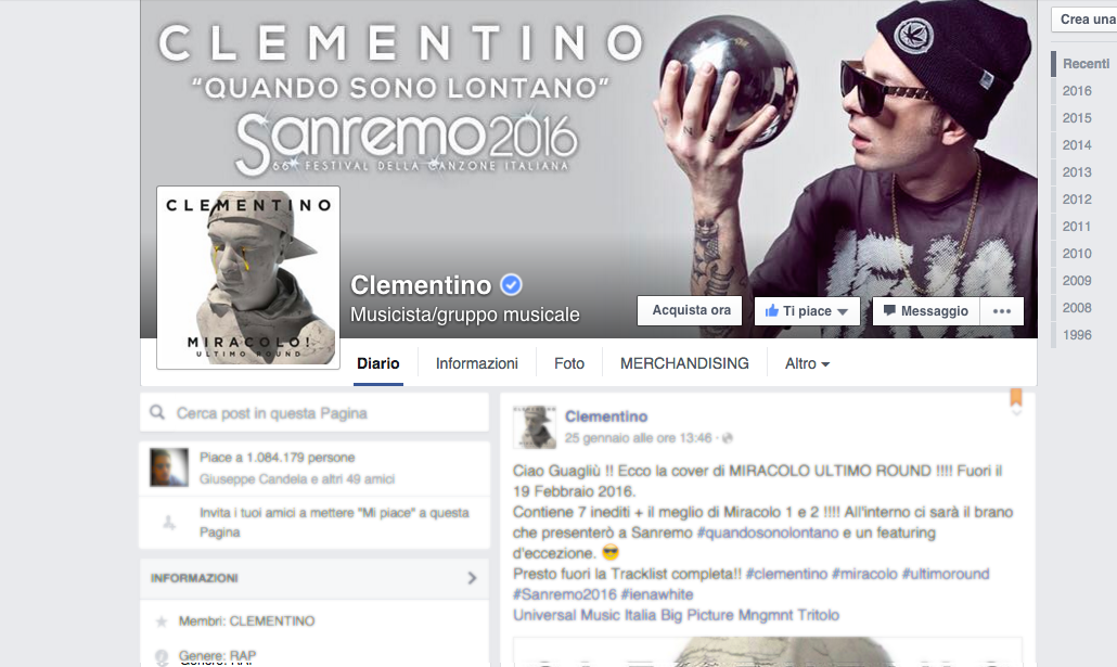 Sanremo 2016, chi sono i più seguiti sui social? Sanremo 2016, chi sono i più seguiti sui social?
