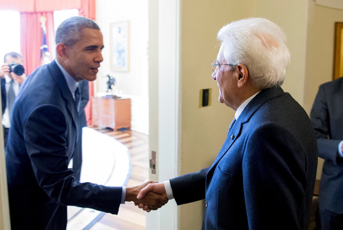 Obama a Mattarella: “Fondamentale il ruolo dell’Italia contro l’Isis” – Foto