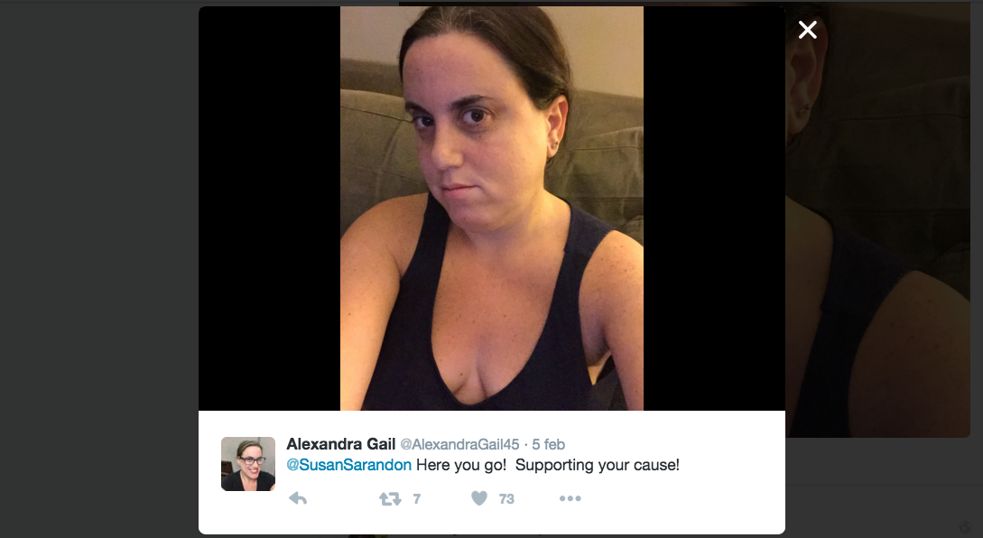 Galleria foto 'Susan Sarandon e la replica da manuale alla stampa bacchettona' - foto 4