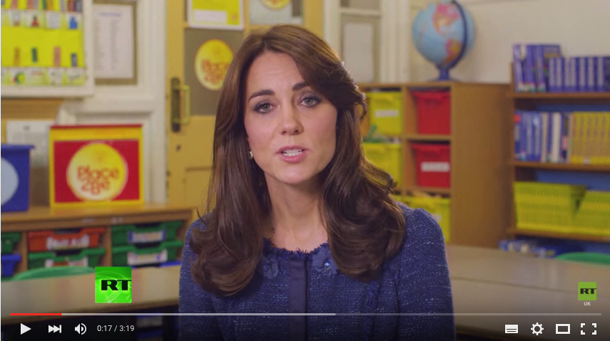 Kate Middleton torna in video per i bambini malati Kate Middleton torna in video per i bambini malati