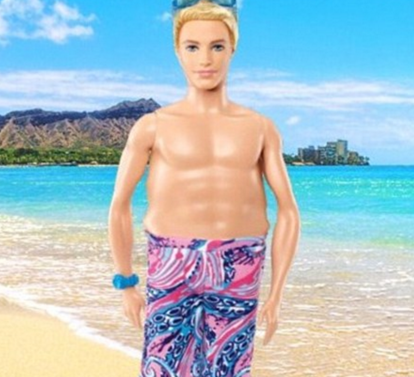 Dopo Barbie, anche Ken ha la pancetta Dopo Barbie, anche Ken ha la pancetta