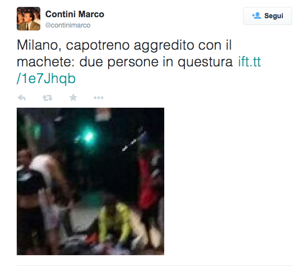 Capotreno aggredito con il machete, condanne fino a 16 anni