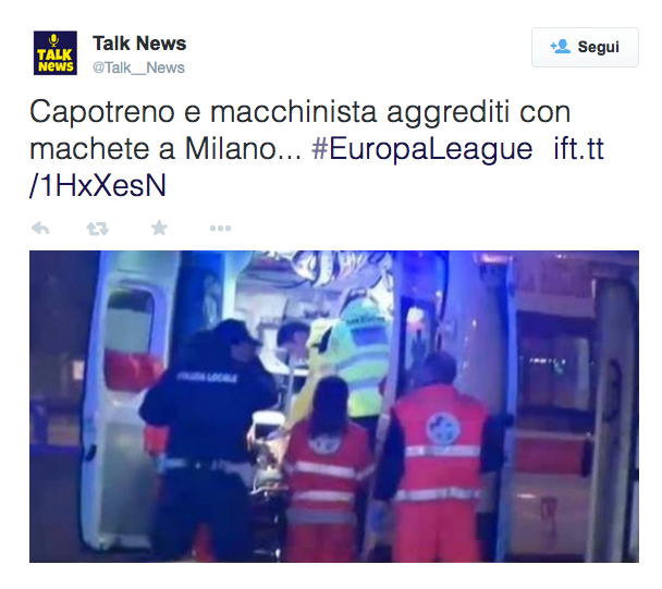 Capotreno aggredito con il machete, condanne fino a 16 anni