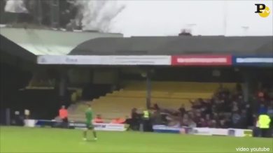 Tifoso invade da solo la curva avversaria