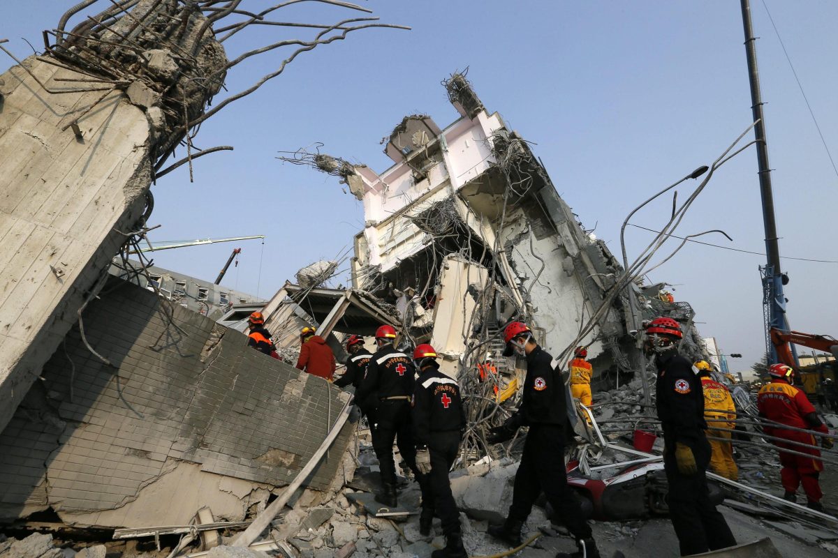 Galleria foto 'Terremoto a Taiwan: 37 morti e oltre 600 tra feriti e dispersi' - foto 2