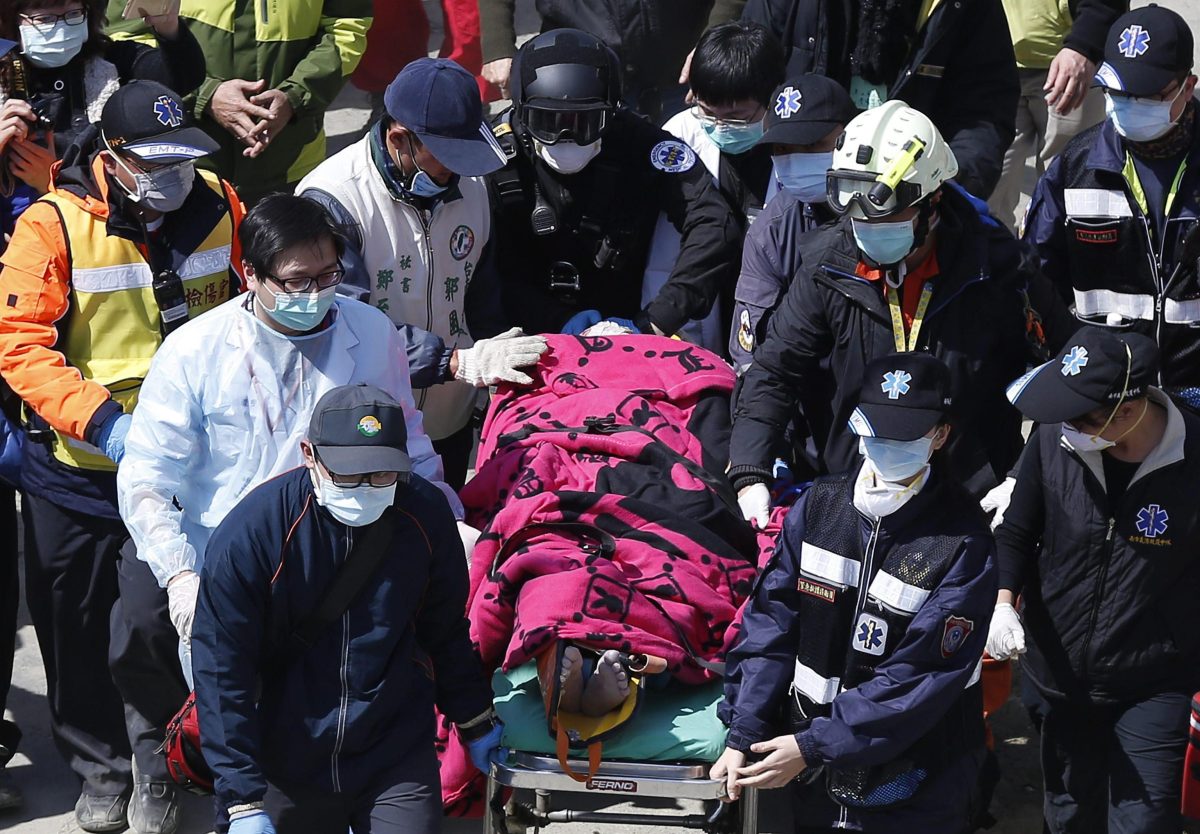 Galleria foto 'Terremoto a Taiwan: 37 morti e oltre 600 tra feriti e dispersi' - foto 10