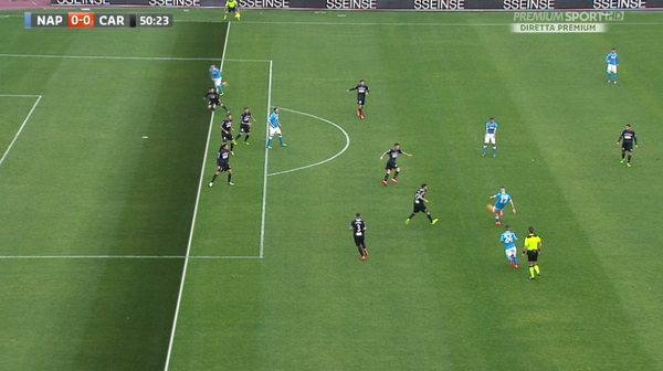 24a giornata, errori arbitrali: Doveri penalizza Callejon in Napoli-Carpi