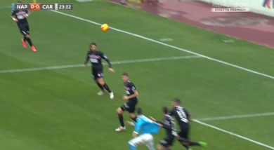 24a giornata, errori arbitrali: Doveri penalizza Callejon in Napoli-Carpi