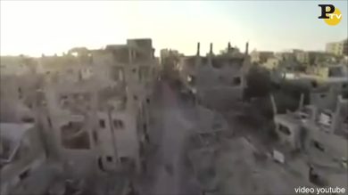 Aleppo: la città distrutta dalla guerra vista da un drone