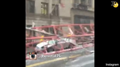 Gru crolla a Manhattan – video