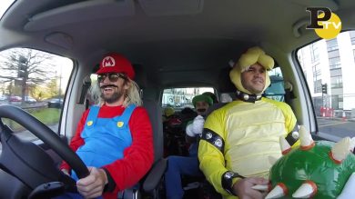 FlashMob: Super Mario invade un Centro Commerciale