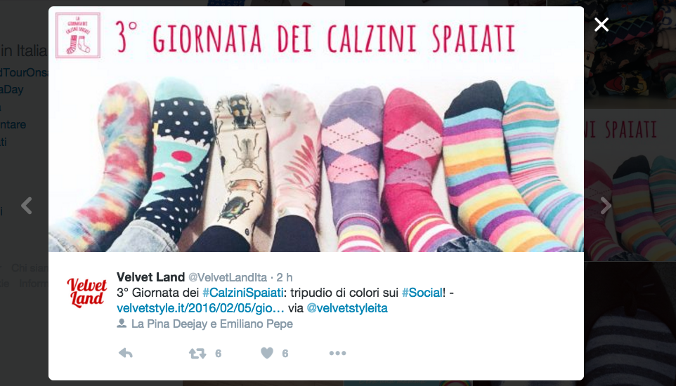 Oggi è la giornata mondiale dei calzini spaiati Oggi è la giornata mondiale dei calzini spaiati