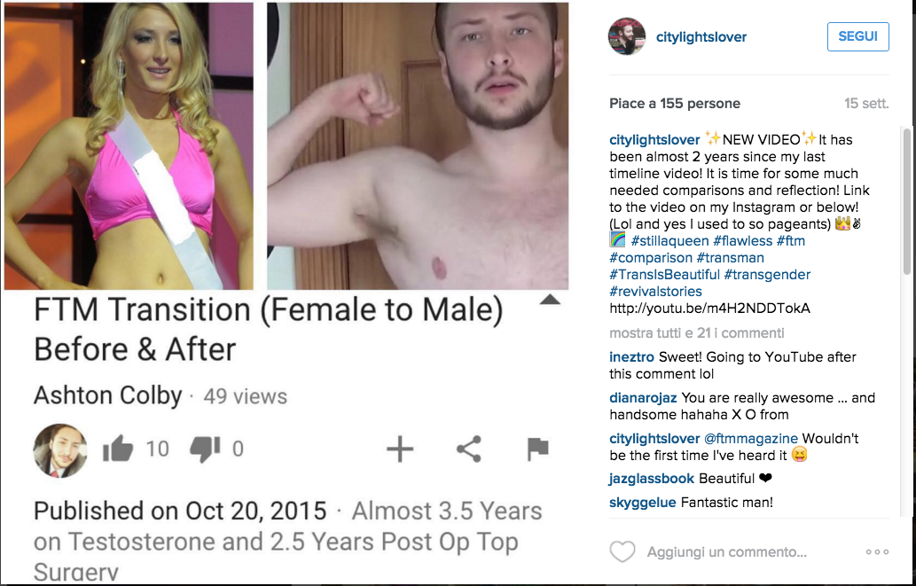 Galleria foto 'La storia dell’ex Miss diventata uomo' - foto 5