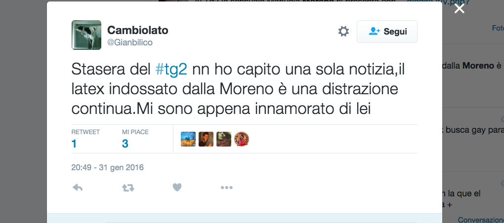 Galleria foto 'L’abito in latex della giornalista scatena l’ironia di Twitter' - foto 4
