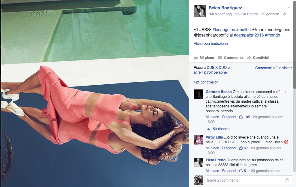 Galleria foto 'Belén Rodriguez e Marco Borriello: nuovo “avvistamento” insieme' - foto 4