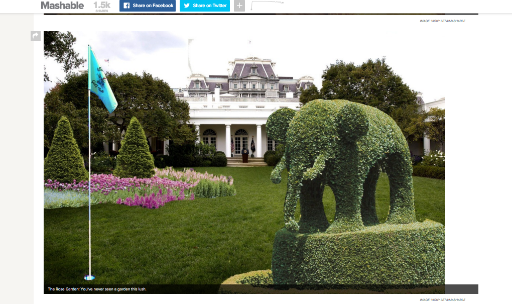 Ecco la Casa Bianca in stile Trump Ecco la Casa Bianca in stile Trump