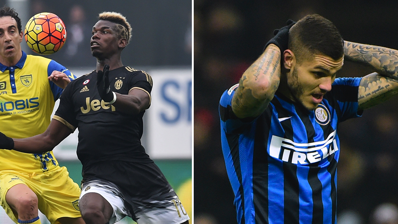 22a giornata, top e flop: Icardi affonda con l’Inter, Pogba devastante