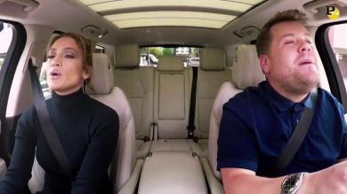 J.Lo alla prese con il Karaoke