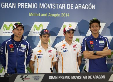 Marquez, Pedrosa e Rossi, rinnovo ok. Lorenzo, cosa aspetti?