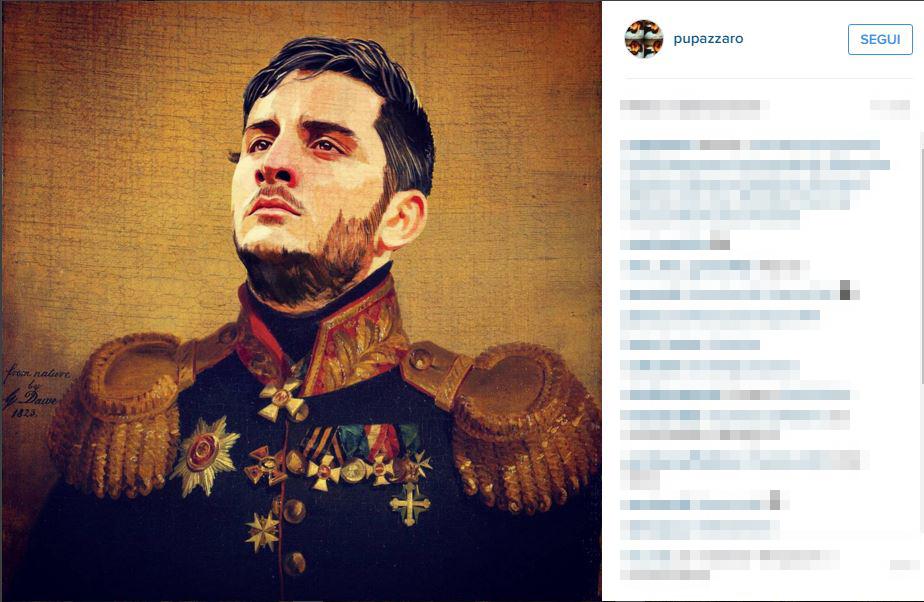 L’artista che trasforma i calciatori in capolavori dell’800 L’artista che trasforma i calciatori in capolavori dell’800