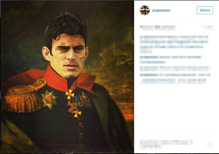 L’artista che trasforma i calciatori in capolavori dell’800 L’artista che trasforma i calciatori in capolavori dell’800