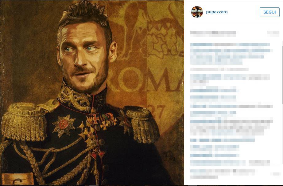 L’artista che trasforma i calciatori in capolavori dell’800 L’artista che trasforma i calciatori in capolavori dell’800