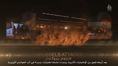 Video Isis celebra gli attentati di Bruxelles