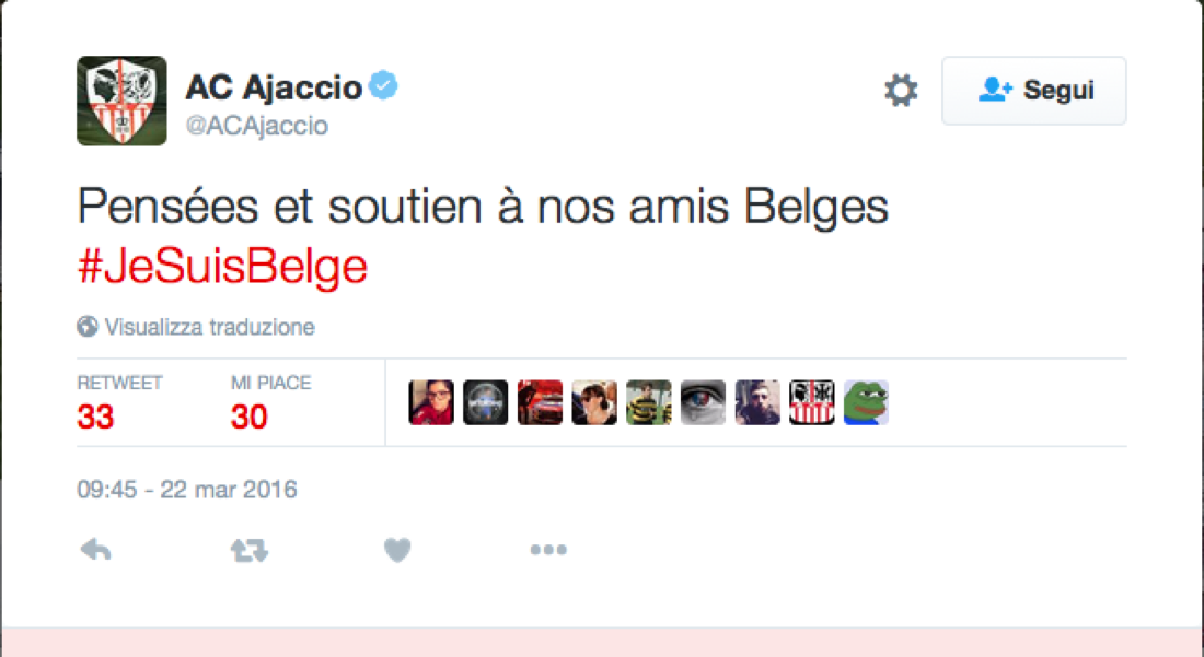 Il cordoglio dello sport mondiale dopo il dramma di Bruxelles Il cordoglio dello sport mondiale dopo il dramma di Bruxelles