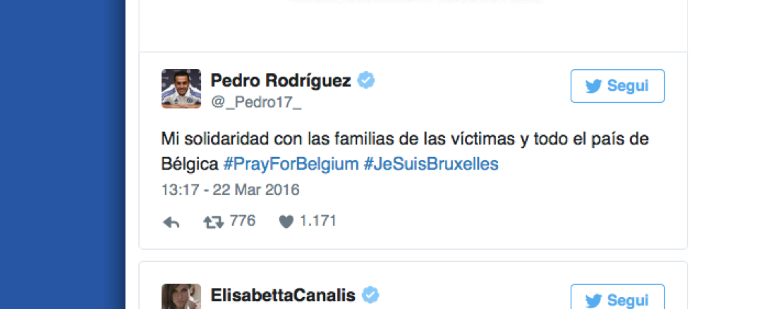 Il cordoglio dello sport mondiale dopo il dramma di Bruxelles Il cordoglio dello sport mondiale dopo il dramma di Bruxelles